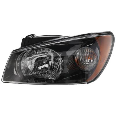 Rareelectrical - New Left Headlights Compatible With Kia Spectra Spectra5 1.8L 2.0L 2004 2005 2006 By Part Numbers - Image 1