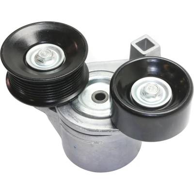 New Steel Grooved Accessory Belt Tensioner Compatible With Ford E-550 Econoline Super Duty Custom 8