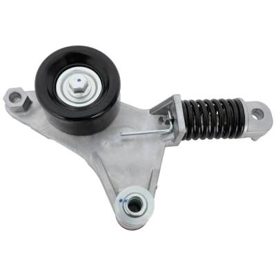 Rareelectrical - New Flat Accessory Belt Tensioner Compatible With Pontiac Scion Toyota Rav4 Sport 4 Cyl 2.4L Vibe - Image 2