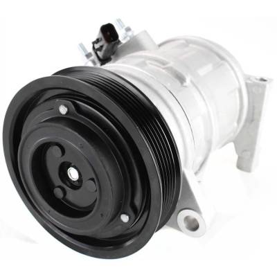Rareelectrical - New 6-Groove Pulley A/C Compressor Compatible With Chrysler Dodge Grand Caravan El 6 Cyl 3.3L - Image 2