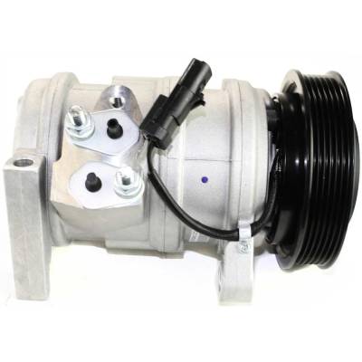 Rareelectrical - New 6-Groove Pulley A/C Compressor Compatible With Chrysler Dodge Town & Country Touring 6 Cyl 3.3L - Image 4