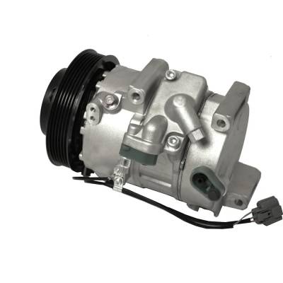 New 6-Groove Pulley A/C Compressor Compatible With Acura Rl Base 6 Cyl 3.5L Rl Base 6 Cyl 3.7L Rl
