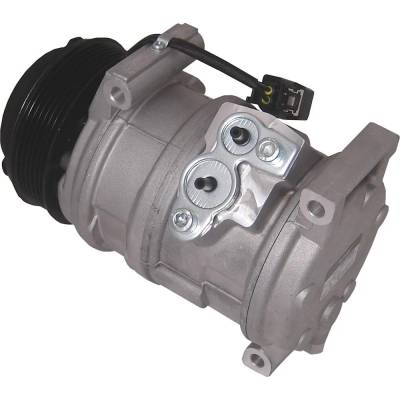 New 6-Groove Pulley A/C Compressor Compatible With Buick Chevrolet Gmc Enclave Cx 6 Cyl 3.6L Enclave