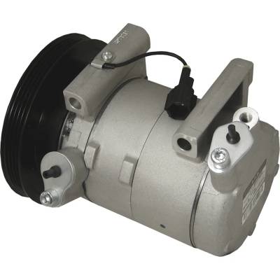 New 4-Groove Pulley A/C Compressor Compatible With Nissan Frontier Xe 6 Cyl 3.3L Xterra Xe 6 Cyl