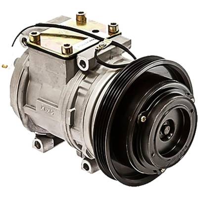 New 4-Groove Pulley A/C Compressor Compatible With Geo Toyota Corolla Dlx 4 Cyl 1.6L Corolla Fx 4