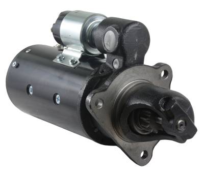 Rareelectrical - New 12V Cw Starter Compatible With Case Wheel Loader W7 W9a Diesel 1113665 A47468 1113634 - Image 1