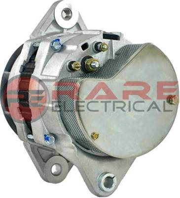 Rareelectrical - New 12 Volt 130 Amp Alternator Compatible With Agco Combine C62 R62 6Cta 8.3 Cummins Diesel - Image 2