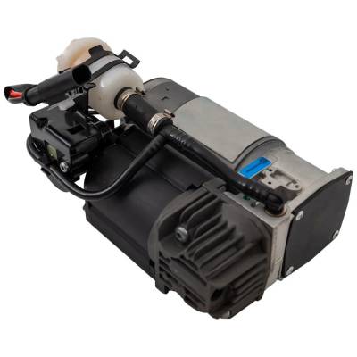 Rareelectrical - New Square Connector Air Suspension Compressor Compatible With Cadillac Chevrolet Gmc Escalade - Image 2