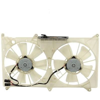 Rareelectrical - New Dual Cooling Fan Assembly Compatible With Lexus Gs400 Base 8 Cyl 4.0L Gs300 Base 6 Cyl 3.0L - Image 2