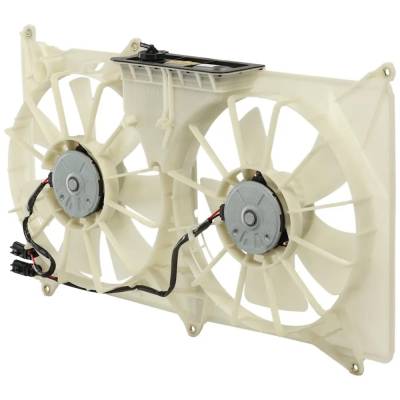 Rareelectrical - New Dual Cooling Fan Assembly Compatible With Lexus Gs300 Base 6 Cyl 3.0L Gs400 Base 8 Cyl 4.0L - Image 1