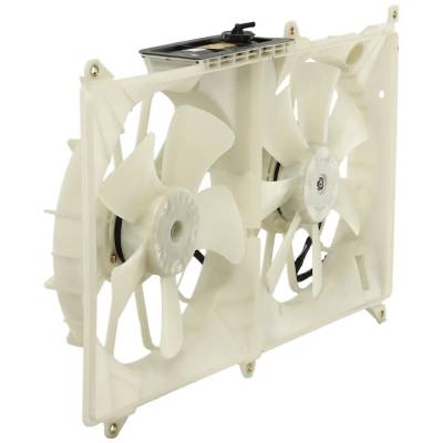 Rareelectrical - New Dual Cooling Fan Assembly Compatible With Lexus Gs300 Base 6 Cyl 3.0L Gs400 Base 8 Cyl 4.0L - Image 4