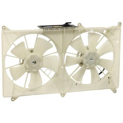 Rareelectrical - New Dual Cooling Fan Assembly Compatible With Lexus Gs300 Base 6 Cyl 3.0L Gs400 Base 8 Cyl 4.0L - Image 5
