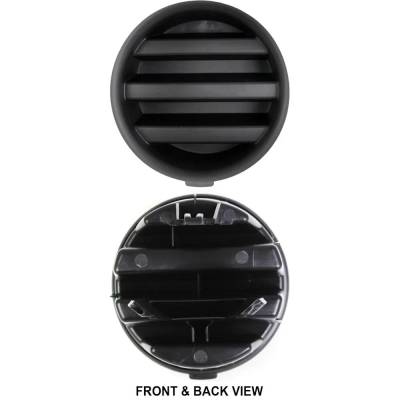 Rareelectrical - New Primed Fog Light Cover Compatible With Jeep Grand Cherokee Laredo 8 Cyl 4.7L Commander Sport 6 - Image 2