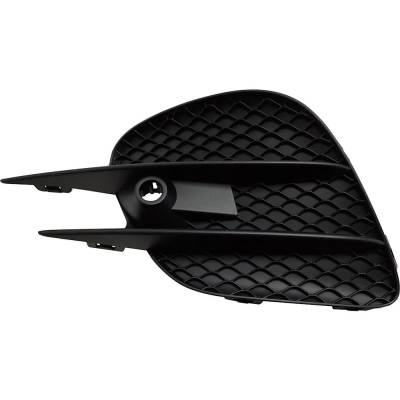 Textured Black Fog Light Cover Compatible With Mercedes Benz Glc300 Base 4 Cyl 2.0L Glc300 4Matic 4