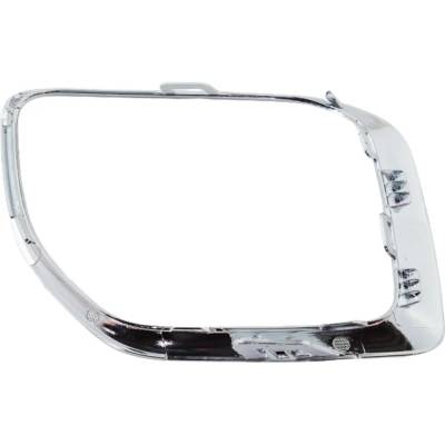 Rareelectrical - New Left Front Fog Light Trim Compatible With Gmc Canyon Denali 2017-2020 Gm1038272 84214462 - Image 4