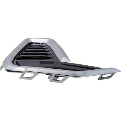 Rareelectrical - New Chrome Fog Light Cover Compatible With Gmc Acadia Slt 6 Cyl 3.6L Acadia At4 6 Cyl 3.6L Acadia - Image 6