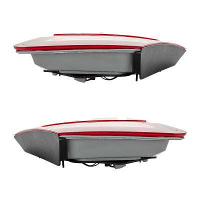 Rareelectrical - New Pair Of Tail Lights Compatible With Ford Taurus Limited 2013-2019 By Part Numbers Fo2803107 - Image 5