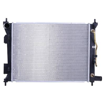 Rareelectrical - New Radiator Assembly Compatible With 2012-13 Hyundai Accent 1.6L L4 1591Cc 97Cid Hatchback 13253 - Image 2