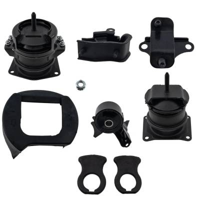 New Left Rear Engine Mount Kit Compatible With Acura Cl Premium 6 Cyl 3.2L Cl Base 6 Cyl 3.2L Tl