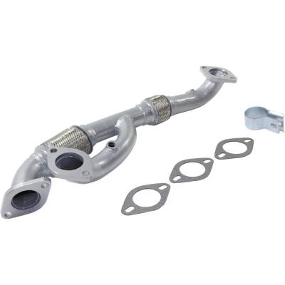Rareelectrical - New Exhaust Pipe Compatible With Kia Sedona Lx 6 Cyl 3.5L Sedona Ex 6 Cyl 3.5L 2002-2005 By 760625 - Image 2