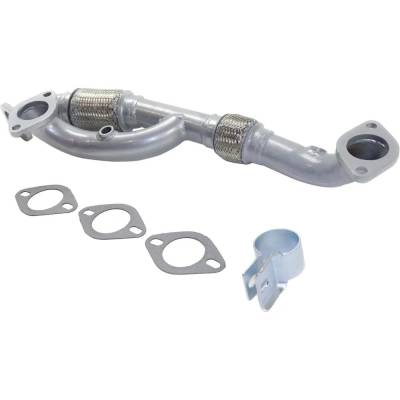 Rareelectrical - New Exhaust Pipe Compatible With Kia Sedona Lx 6 Cyl 3.5L Sedona Ex 6 Cyl 3.5L 2002-2005 By 760625 - Image 3