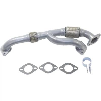 Rareelectrical - New Exhaust Pipe Compatible With Kia Sedona Lx 6 Cyl 3.5L Sedona Ex 6 Cyl 3.5L 2002-2005 38870 - Image 5