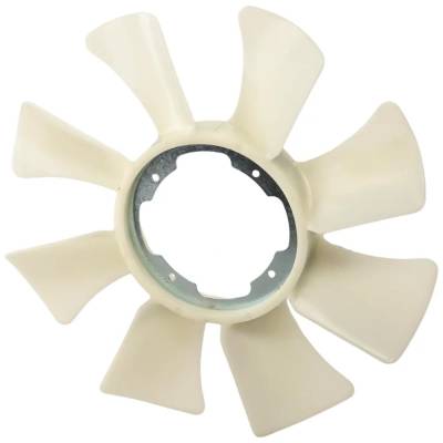 Rareelectrical - New 8 Blades Fan Blade Compatible With Nissan D21 Xe 6 Cyl 3.0L Pathfinder Le 6 Cyl 3.0L D21 Se 6 - Image 6