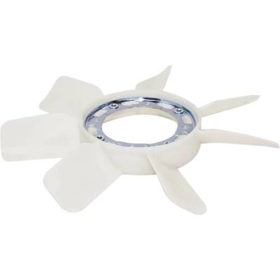 Rareelectrical - New 7 Blades Fan Blade Compatible With Toyota Pickup Base Turbo 4 Cyl 2.4L Van Wagon Le 4 Cyl 2.2L - Image 2