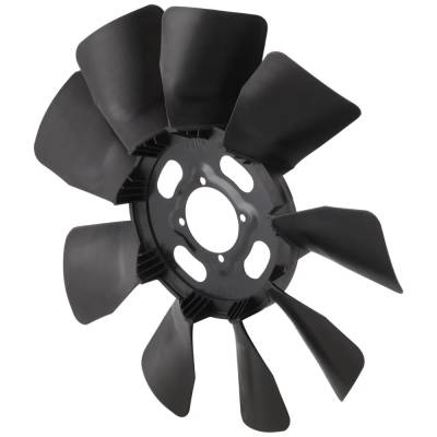 Rareelectrical - New Fan Blade Compatible With Chevrolet Gmc Sierra 3500 Slt 8 Cyl 6.6L Silverado 2500 Hd Ls 8 Cyl - Image 2