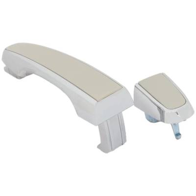 Rareelectrical - New Exterior Door Handle Compatible With Pontiac G8 Base 6 Cyl 3.6L G8 Gt 8 Cyl 6.0L G8 Gxp 8 Cyl - Image 2