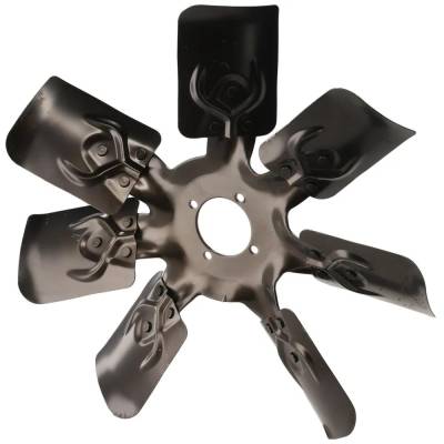 Rareelectrical - New 7 Blades Fan Blade Compatible With Ford F-350 Special 6 Cyl 4.9L E-350 Econoline Base 6 Cyl 4.9L - Image 6