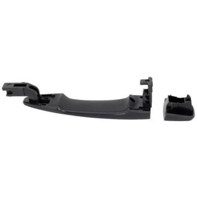 Rareelectrical - New Textured Black Exterior Door Handle Compatible With Nissan Versa S 4 Cyl 1.6L Rogue S 4 Cyl 2.5L - Image 5