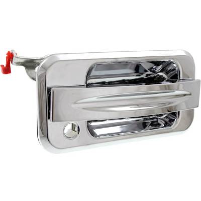 Rareelectrical - Chrome Exterior Door Handle Compatible With Hummer H2 Base 2003-2009 By Rephm462101 - Image 3