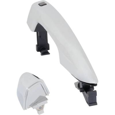 Rareelectrical - New Chrome Exterior Door Handle Compatible With Hyundai Sonata 2.4 Sport 4 Cyl 2.4L Sonata Limited 4 - Image 3