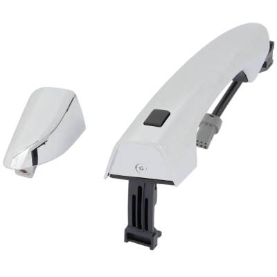 Rareelectrical - New Chrome Exterior Door Handle Compatible With Hyundai Sonata Essential 4 Cyl 2.4L Sonata Hybrid 4 - Image 2