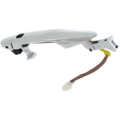 Rareelectrical - New Chrome Exterior Door Handle Compatible With Lexus Ls460 Base 8 Cyl 4.6L Ls600h L 8 Cyl 5.0L - Image 2