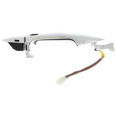 Rareelectrical - New Chrome Exterior Door Handle Compatible With Lexus Ls460 Base 8 Cyl 4.6L Ls600h L 8 Cyl 5.0L - Image 4