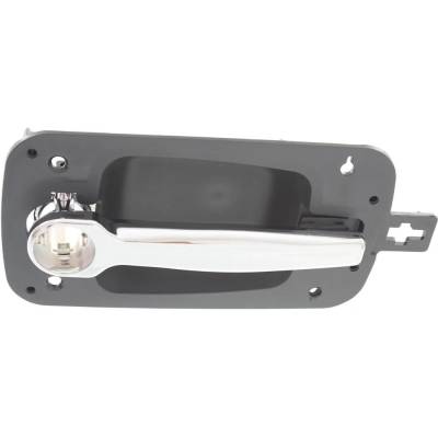 Rareelectrical - New Chrome Lever Exterior Door Handle Compatible With International 4100 Base 8 Cyl 6.0L Prostar Pro - Image 4