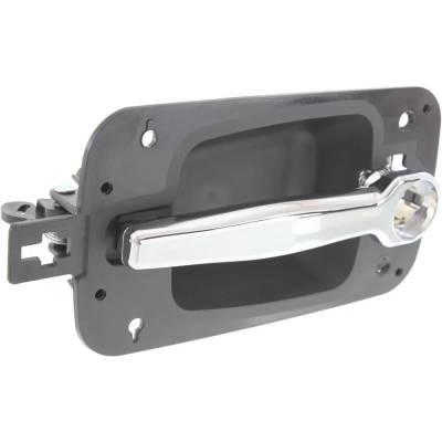 Rareelectrical - New Chrome Lever Exterior Door Handle Compatible With International 4100 Base 8 Cyl 6.0L 4300Lp Base - Image 3