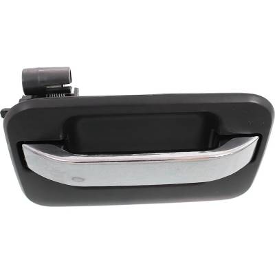 Rareelectrical - New Chrome Lever Exterior Door Handle Compatible With Ford Lincoln F-150 Police Responder F-150 Fx4 - Image 4