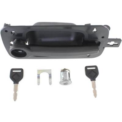 Rareelectrical - New Textured Black Exterior Door Handle Compatible With International Cxt Base 6 Cyl 7.6L 4200 Base - Image 4