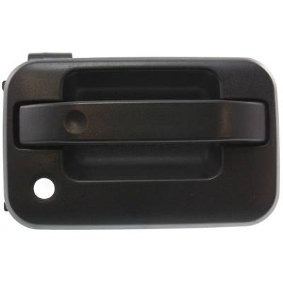 Rareelectrical - New Textured Black Exterior Door Handle Compatible With Ford Lincoln F-150 Lariat Limited F-150 Xlt - Image 1