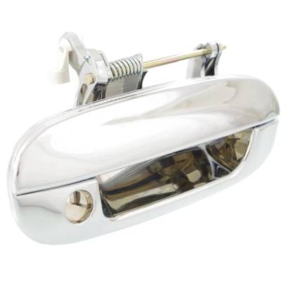 Rareelectrical - New Exterior Door Handle Compatible With Buick Chevrolet Gmc Rainier Cxl 6 Cyl 4.2L Trailblazer Ext - Image 3