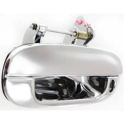 Rareelectrical - New Left Front Exterior Door Handle Compatible With Buick Chevrolet Gmc Rainier Cxl Plus 8 Cyl 5.3L - Image 3