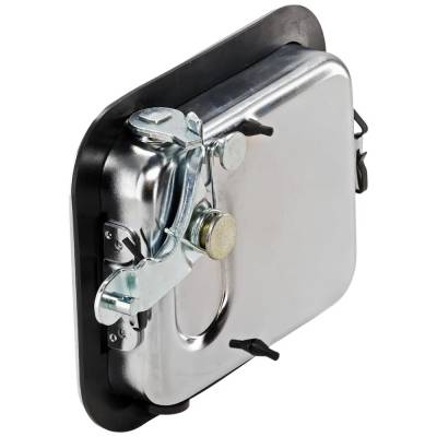 Rareelectrical - New Exterior Door Handle Compatible With Jeep Cj7 Laredo 6 Cyl 4.2L Wrangler Renegade 6 Cyl 4.0L - Image 4