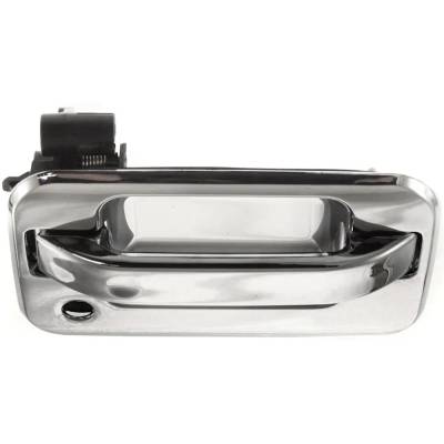 Rareelectrical - New Chrome Exterior Door Handle Compatible With Ford Lincoln F-150 Xlt 6 Cyl 4.2L F-150 Fx2 6 Cyl - Image 6