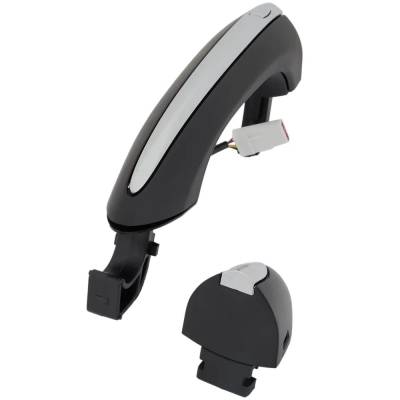 Rareelectrical - New Plastic Exterior Door Handle Compatible With Buick Chevrolet Lacrosse Preferred 4 Cyl 2.5L - Image 3