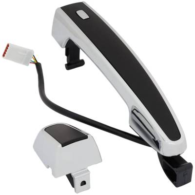 Rareelectrical - New Exterior Door Handle Compatible With Chevrolet Malibu Premier 4 Cyl 2.0L Malibu Lt 4 Cyl 1.5L - Image 3