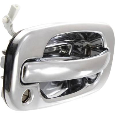 Rareelectrical - New Exterior Door Handle Compatible With Chevrolet Gmc Sierra 1500 Sl Silverado 2500 Base Silverado - Image 3