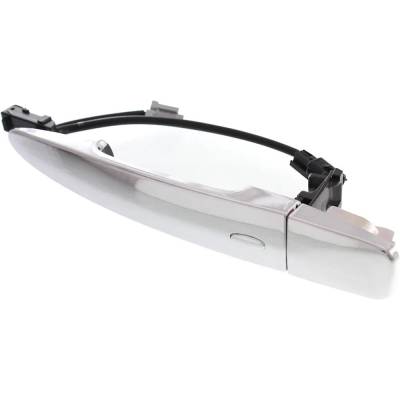 Rareelectrical - New Chrome Exterior Door Handle Compatible With Nissan Sentra Sl 4 Cyl 1.8L Maxima Sv 6 Cyl 3.5L - Image 2